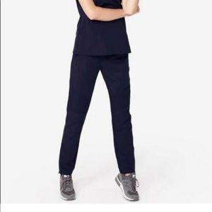 Figs Kanye Moto Scrub Pants in Navy